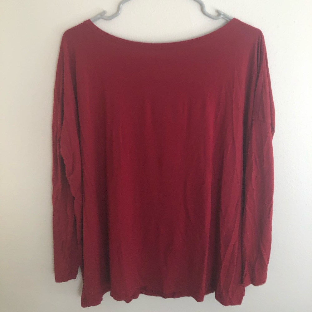 red piko shirt